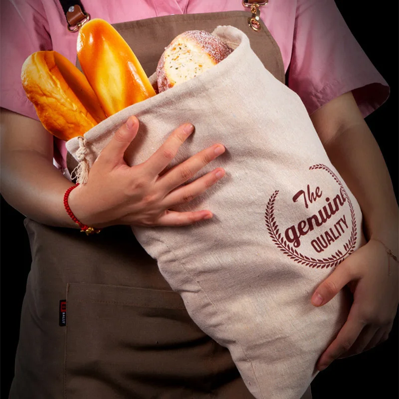 Food Storage Plant - Linen Bread Bag Reusable Bags For