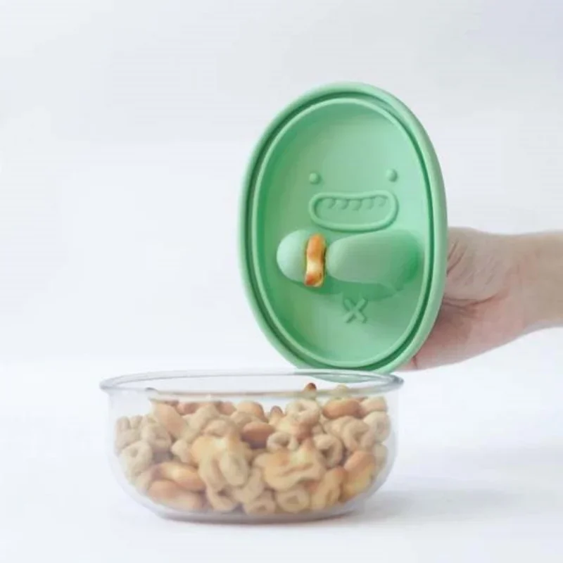 Food Storage Unit - Hands-Free Snack Box, No Crumbs, Snack