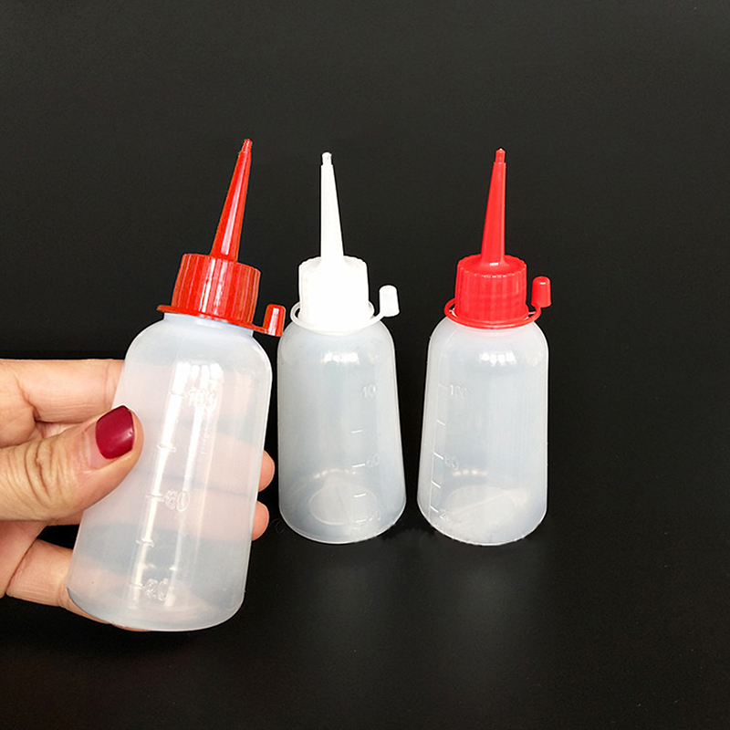 Condiment Squeeze Bottle - 1/3PCS 100ml Clear Squeeze Applicator Bottle,