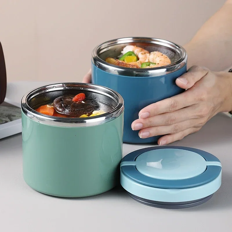 Food Storage Vacuum Containers - Stainless Steel Food Thermal Jar Vacuum
