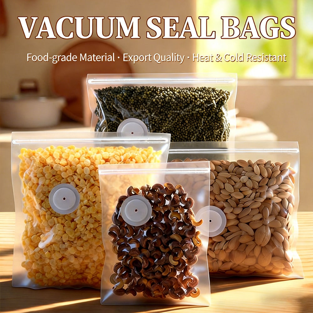 30pcs Reusable Vacuum Bags+1 C - огляд і ціна Food Storage Machine