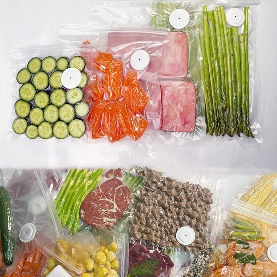 30pcs Reusable Vacuum Bags+1 C - огляд і ціна Food Storage Machine
