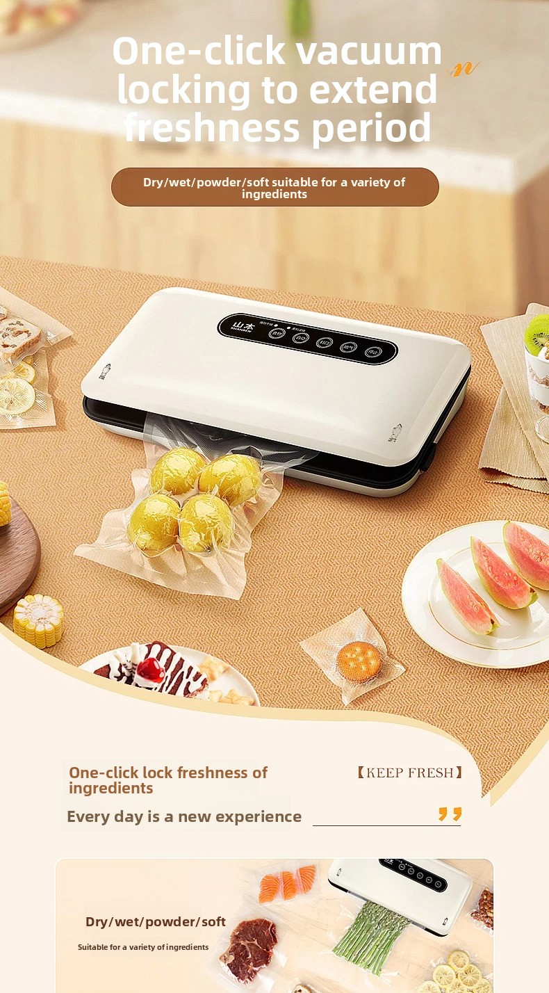 Mini Vacuum Sealer Machine Aut - огляд і ціна Food Storage Machine