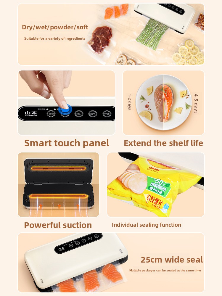 Mini Vacuum Sealer Machine Aut - огляд і ціна Food Storage Machine