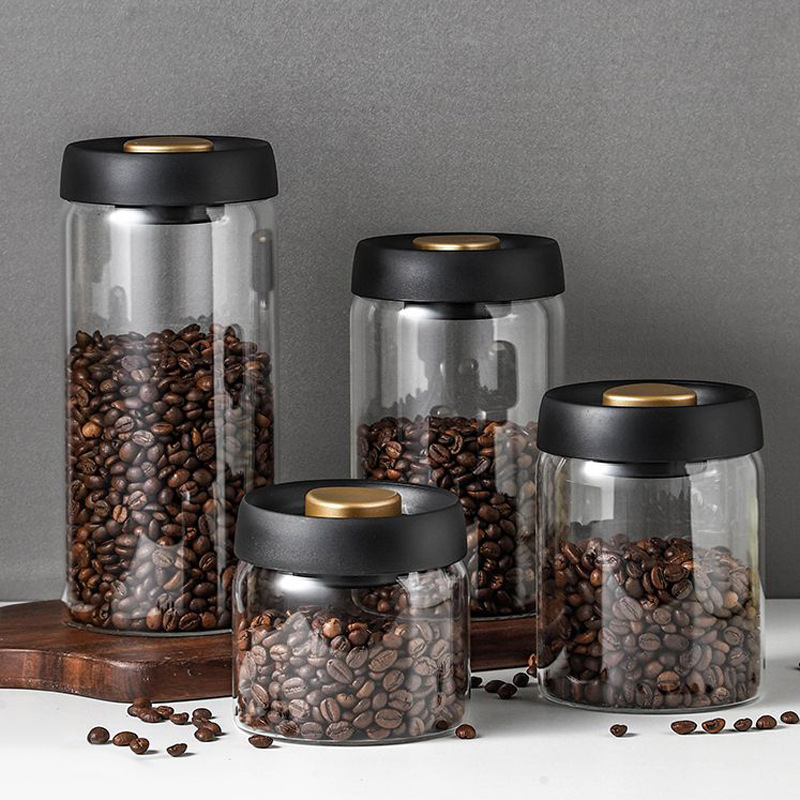 New Bean Coffee Storage Contai - огляд і ціна Food Storage Vacuum Containers
