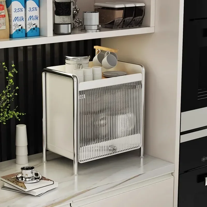 Desktop Organizer Storage Cabi - огляд і ціна Food Storage In Cabinets