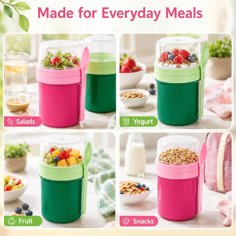 Portable Double Layer Overnigh - огляд і ціна Food Storage Unit