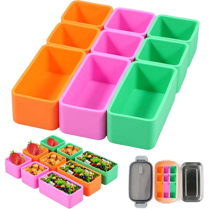 Silicone Food Box Dividers Bak - огляд і ціна Food Storage Dividers
