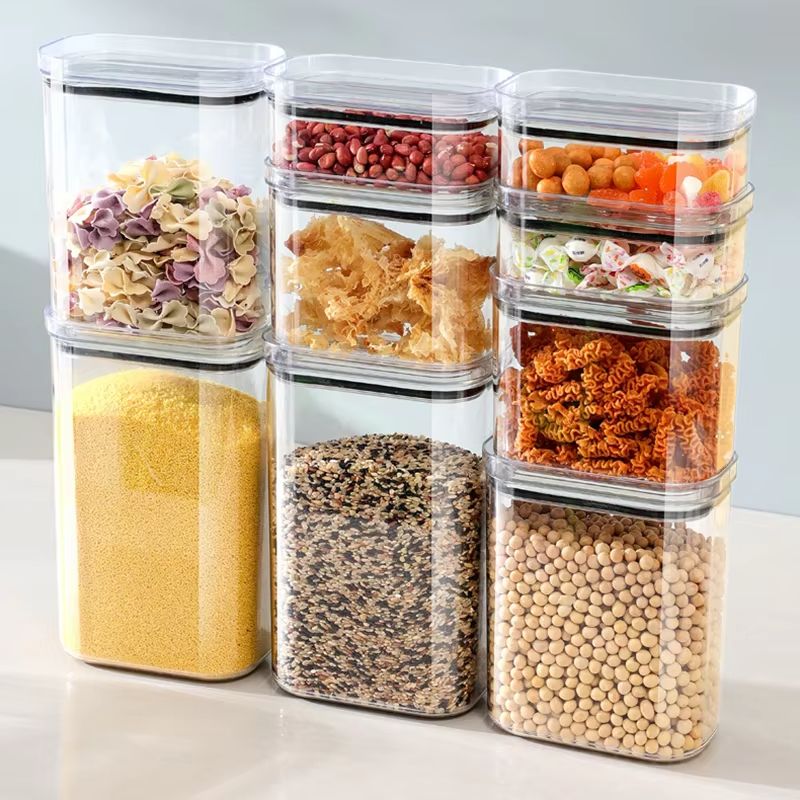 Sealed Jar Kitchen Cabinet Org - огляд і ціна Food Storage In Cabinets