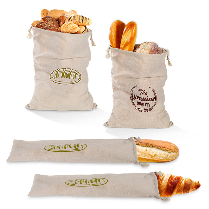 Linen Bread Bag Reusable Bags  - огляд і ціна Food Storage Plant