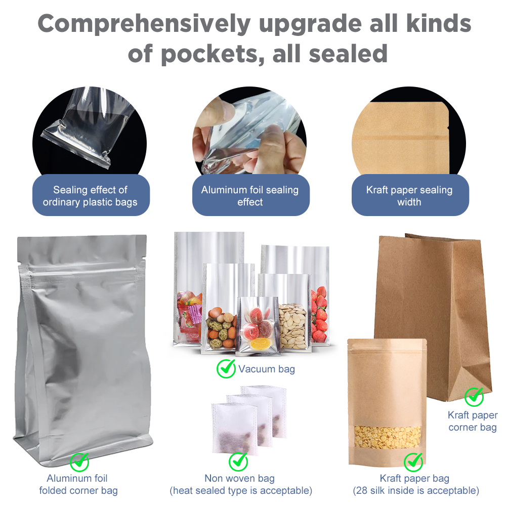 Impulse Sealer Machine Kitchen - огляд і ціна Food Storage Machine