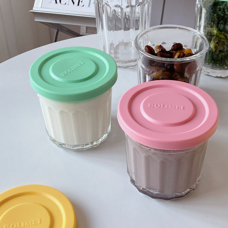 Color Cover Glass Sealed Tank  - огляд і ціна Food Storage Glass Jar