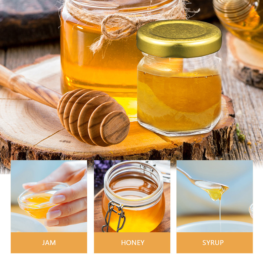 6Pcs Hexagon Shape Glass Jars  - огляд і ціна Food Storage Glass Jar