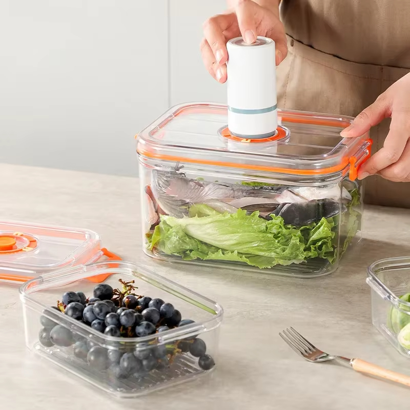Vacuum Fresh-keeping Box Refri - огляд і ціна Food Storage Vacuum Containers
