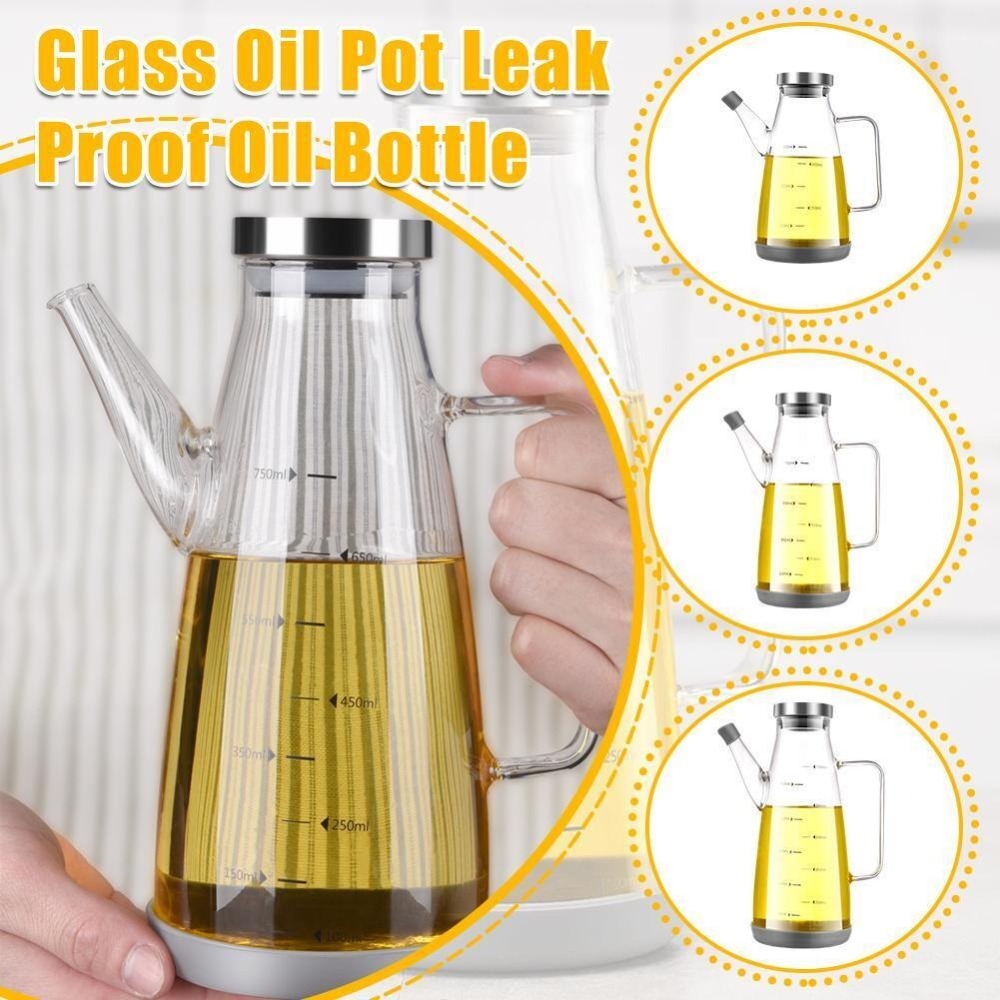 New Food-grade Oil Dispenser B - огляд і ціна Food Storage Glass Containers Large