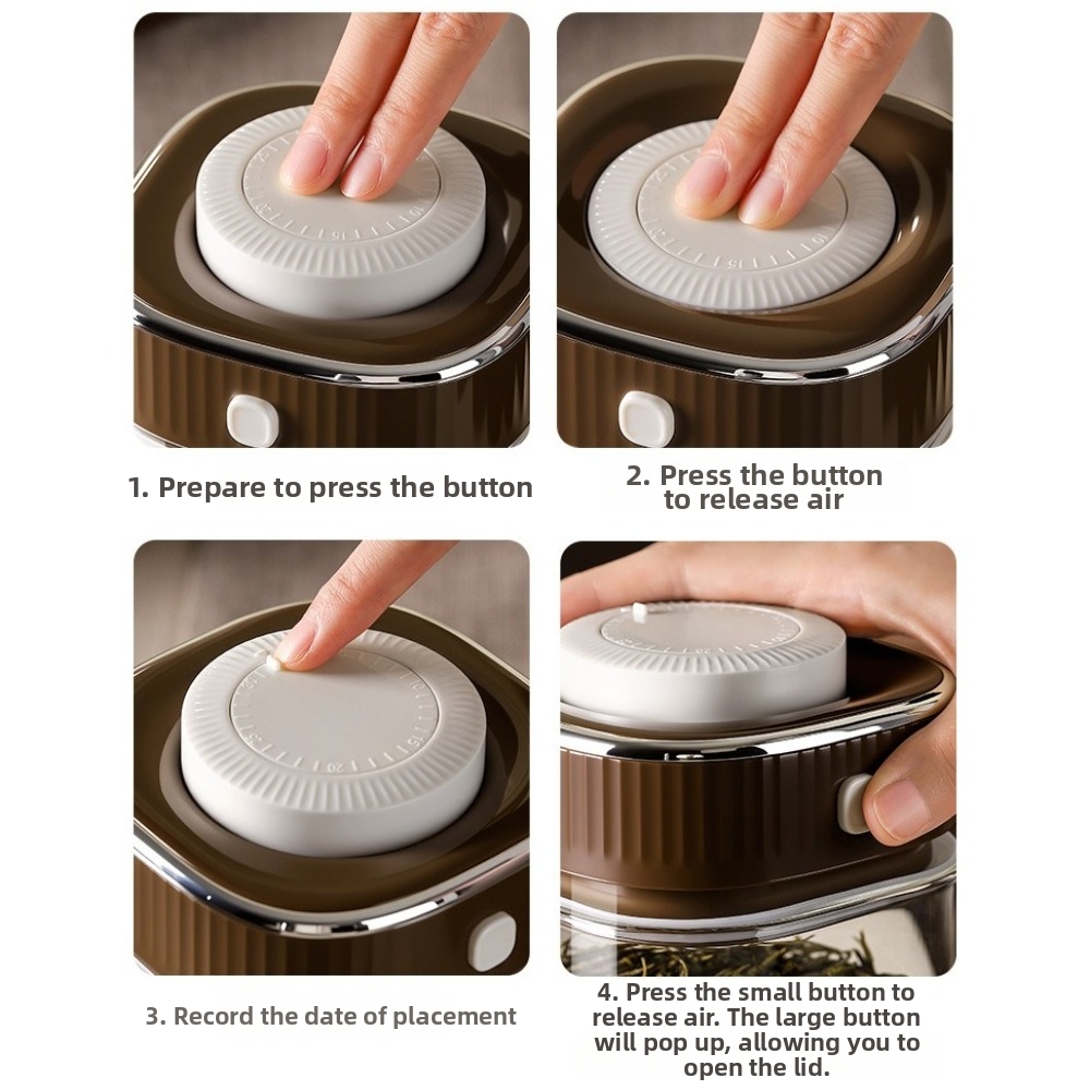 Glass Coffee Bean Container Da - огляд і ціна Food Storage Glass Containers Large