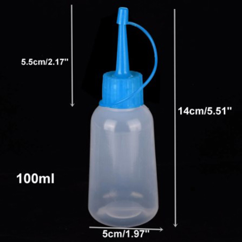 1/3PCS 100ml Clear Squeeze App - огляд і ціна Condiment Squeeze Bottle
