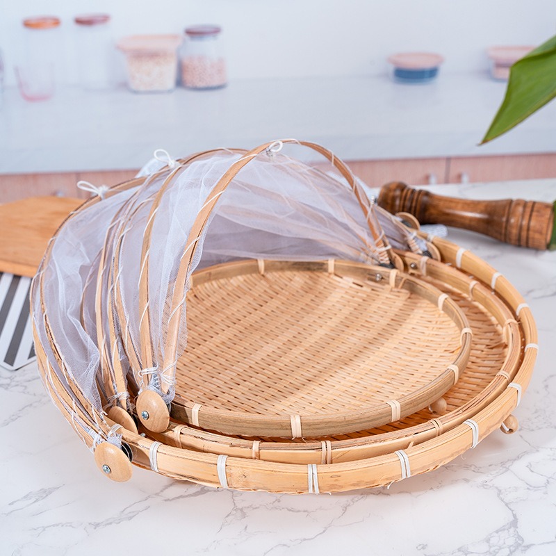 Bamboo Woven Basket Anti-Mosqu - огляд і ціна Food Storage Net