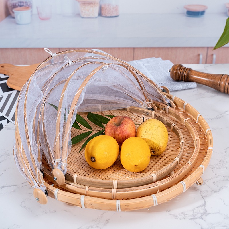 Bamboo Woven Basket Anti-Mosqu - огляд і ціна Food Storage Net