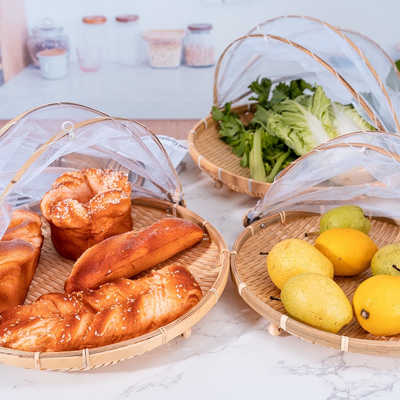 Bamboo Woven Basket Anti-Mosqu - огляд і ціна Food Storage Net