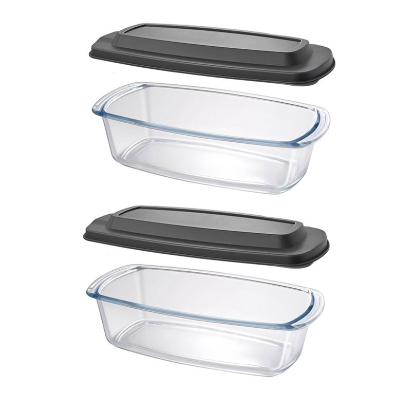 A25F-2-Pack LARGE 7.6 Cups/180 - огляд і ціна Food Storage Glass Containers Large
