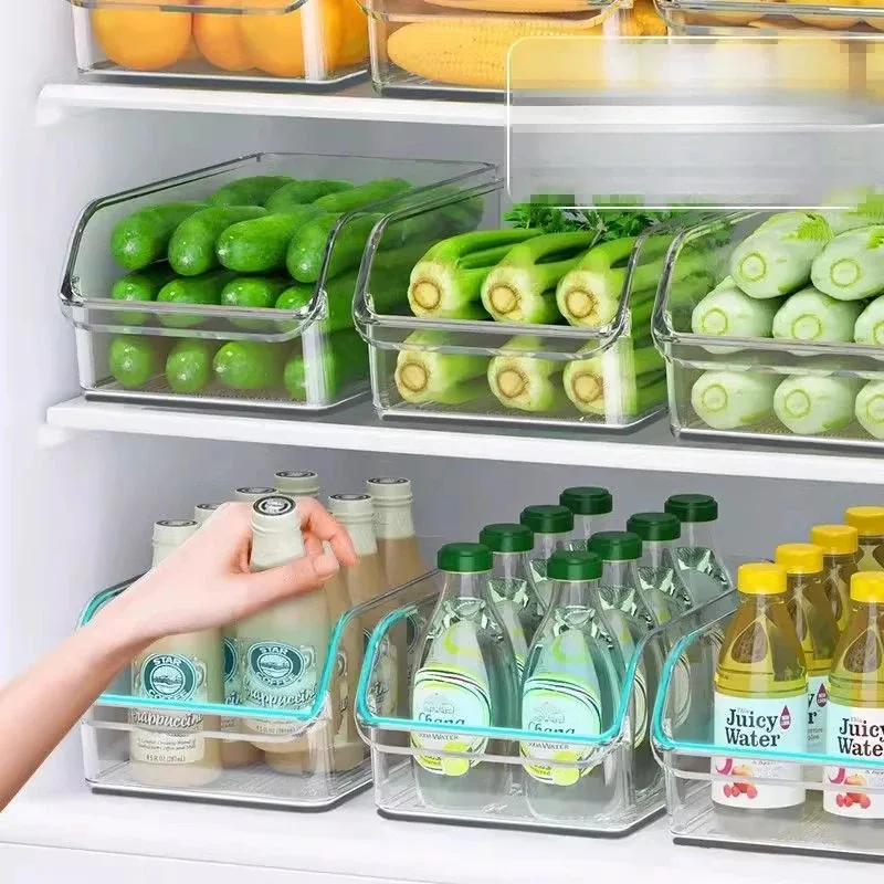 yes1/2pcs Fridge Organizer Ref - огляд і ціна Food Storage In Cabinets