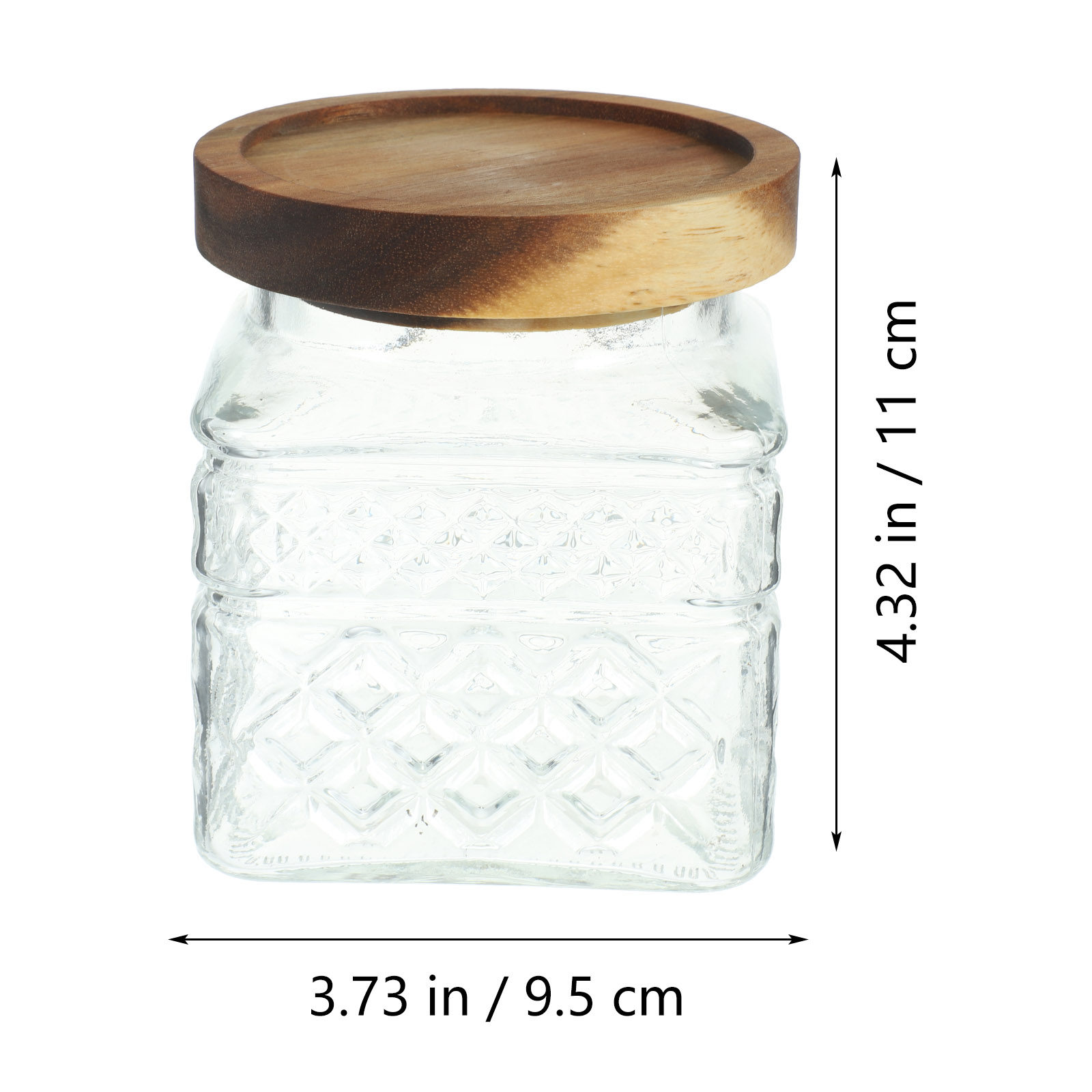 Glass Storage Jar Airtight Can - огляд і ціна Food Storage Glass Containers Large