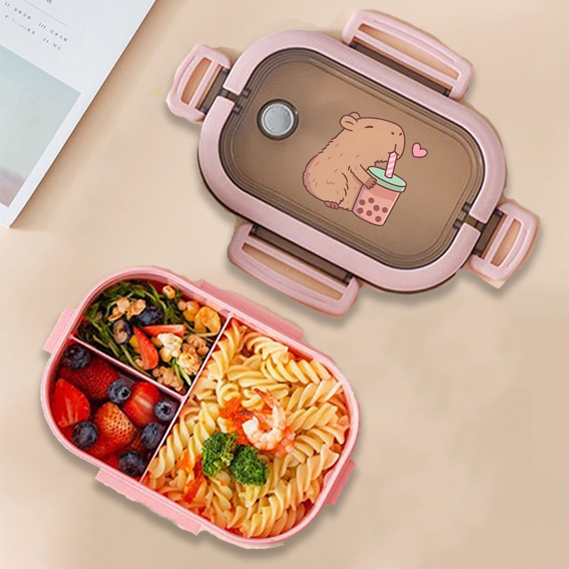Capybara Bento Lunch Box Anime - огляд і ціна Food Storage Unit