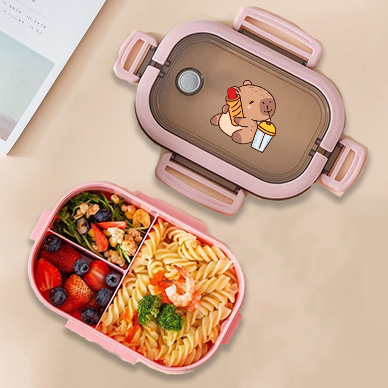 Capybara Bento Lunch Box Anime - огляд і ціна Food Storage Unit