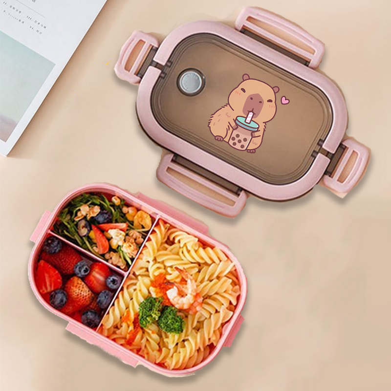 Capybara Bento Lunch Box Anime - огляд і ціна Food Storage Unit