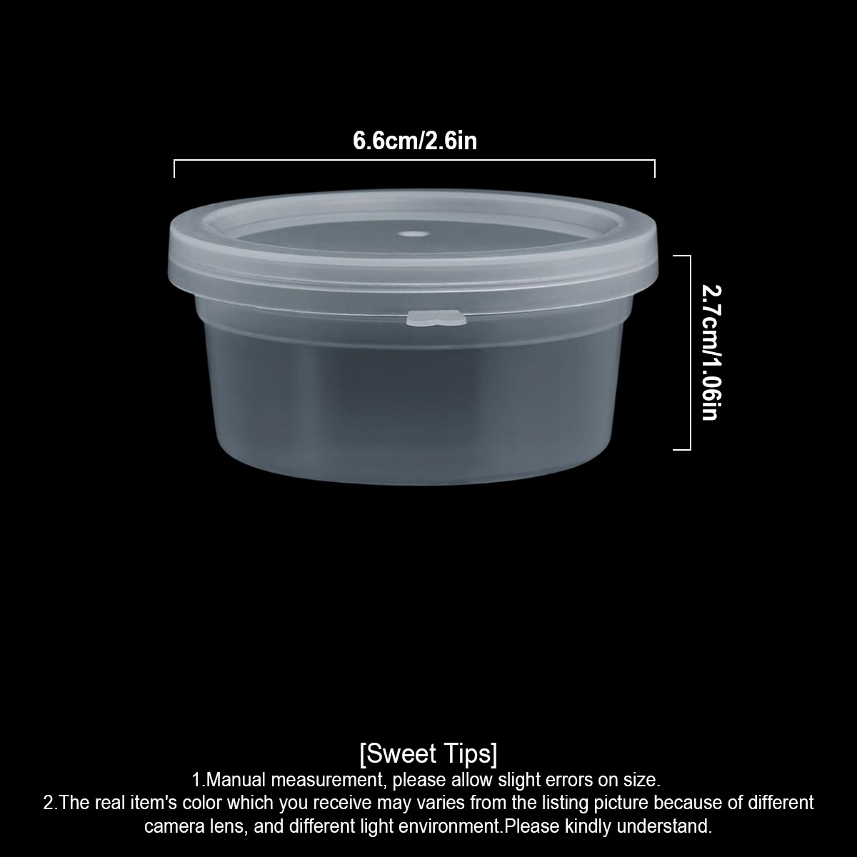 10/20/30 Pack Small Slime Cont - огляд і ціна Food Storage Unit