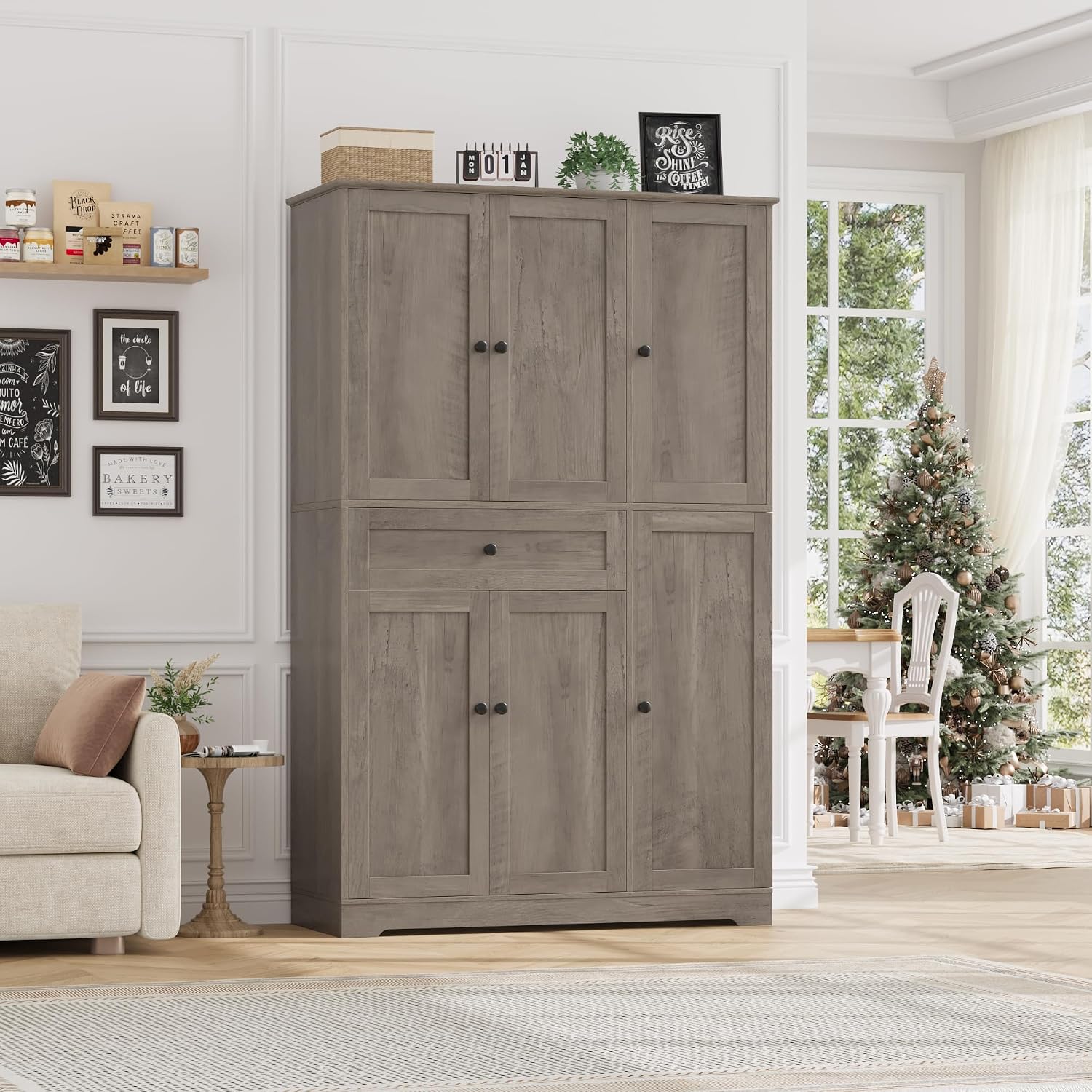 Kitchen Pantry Storage Cabinet - огляд і ціна Food Storage In Cabinets