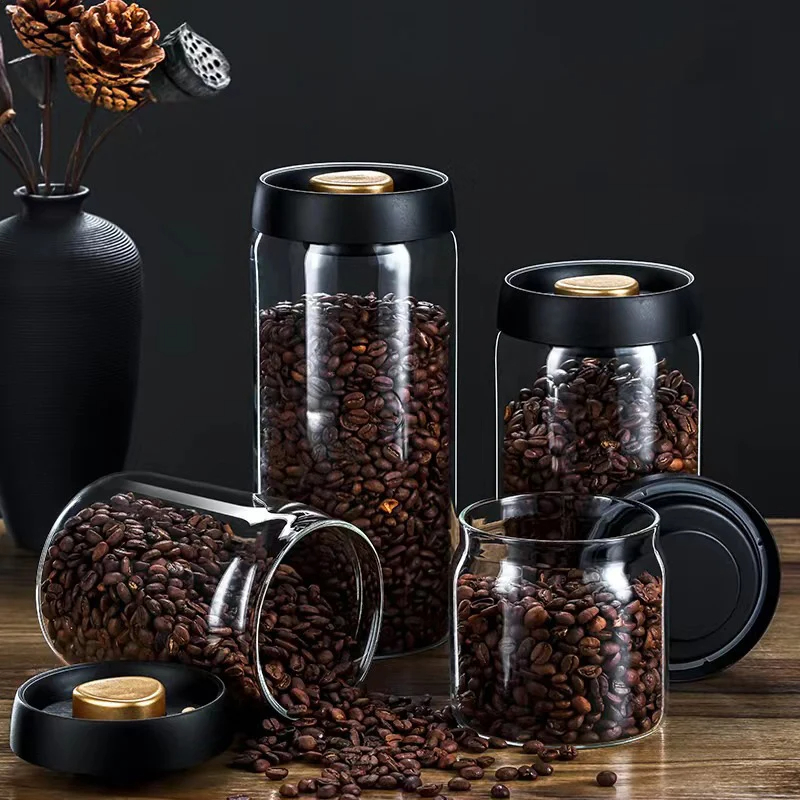 Coffee beans vacuum sealed jar - огляд і ціна Food Storage Vacuum Containers