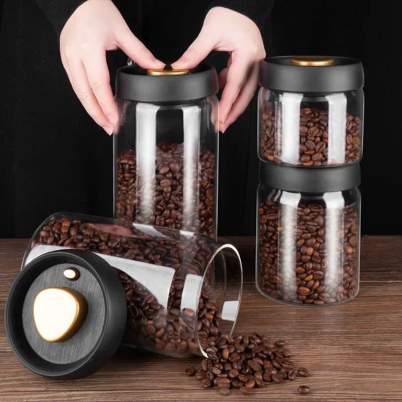 Coffee beans vacuum sealed jar - огляд і ціна Food Storage Vacuum Containers
