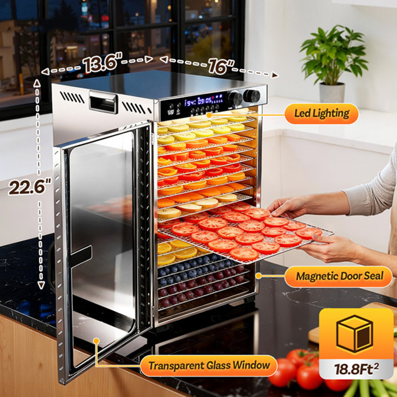 48H Timer Food Dehydrator Mach - огляд і ціна Food Storage Machine