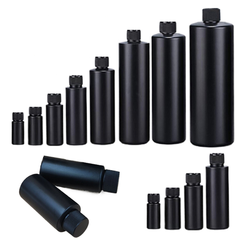 5Pcs 30-1000ml Empty Black HDP - огляд і ціна Condiment Squeeze Bottle