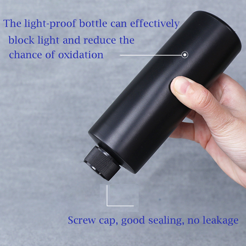 5Pcs 30-1000ml Empty Black HDP - огляд і ціна Condiment Squeeze Bottle