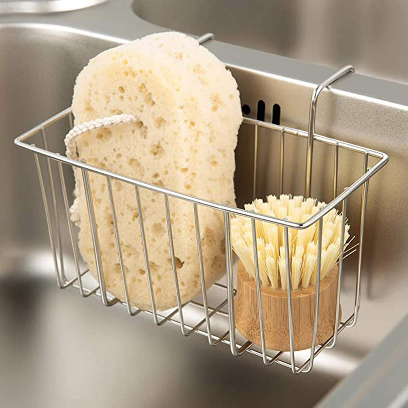 Kitchen Sponge Holder Basket F - огляд і ціна Food Storage In Restaurant