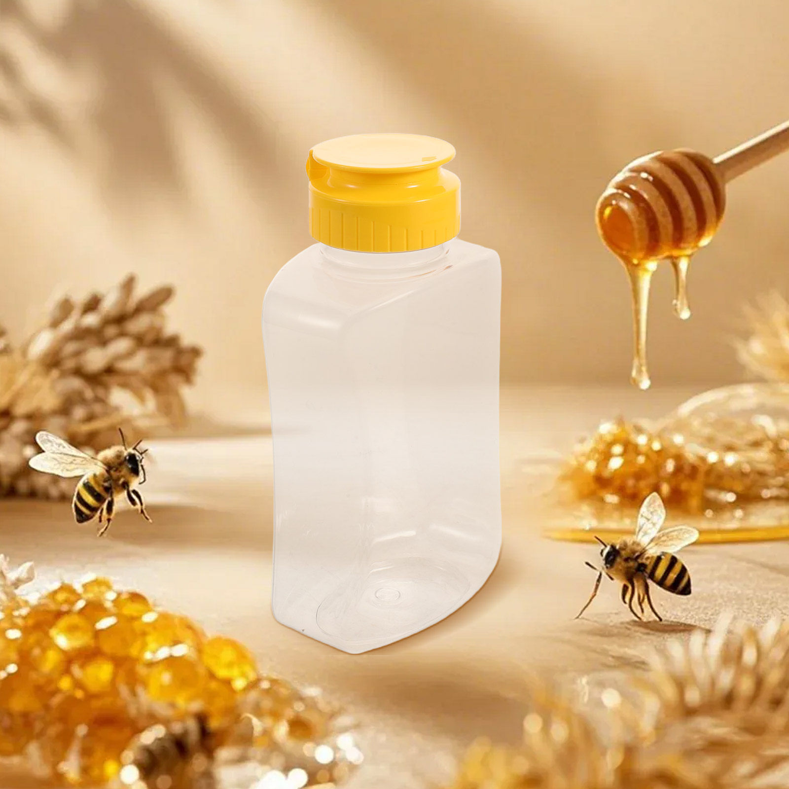 4Pcs 180Ml Honey Squeeze Bottl - огляд і ціна Condiment Squeeze Bottle