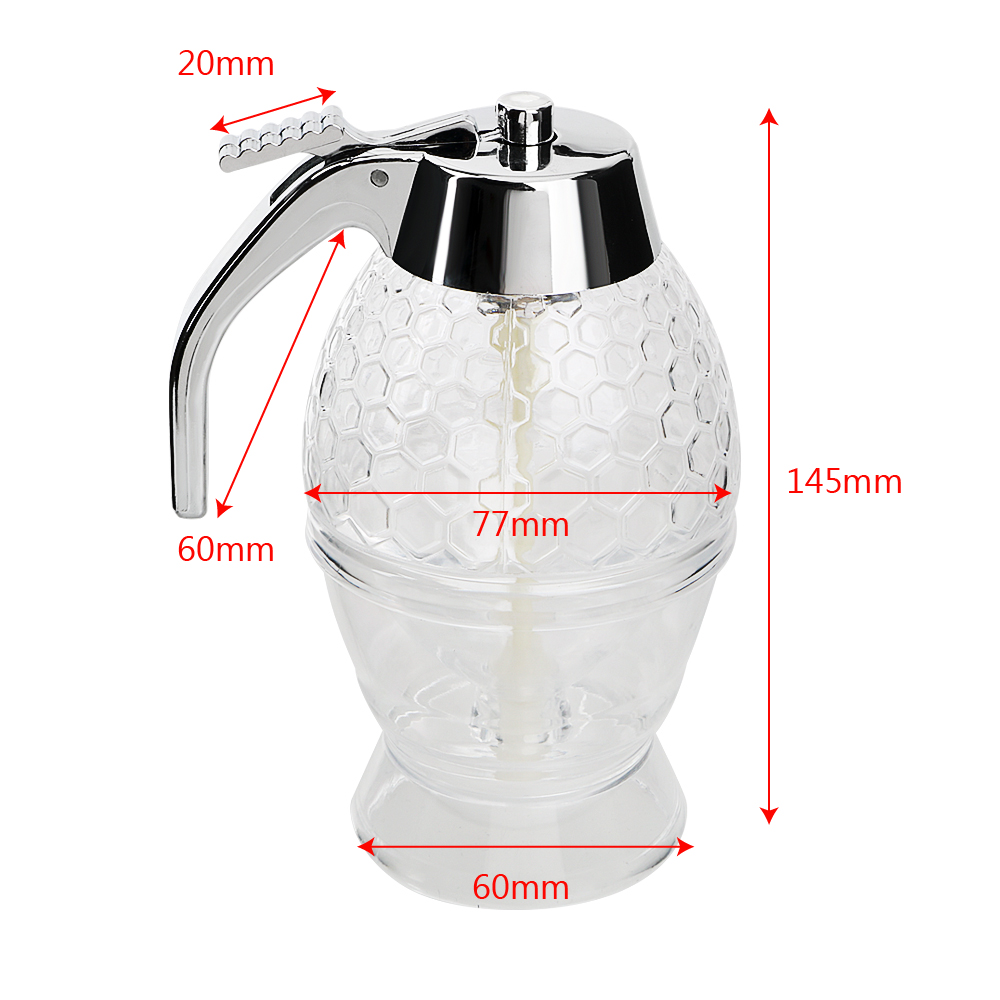 Bee Honey Jar Squeeze Bottle S - огляд і ціна Condiment Squeeze Bottle