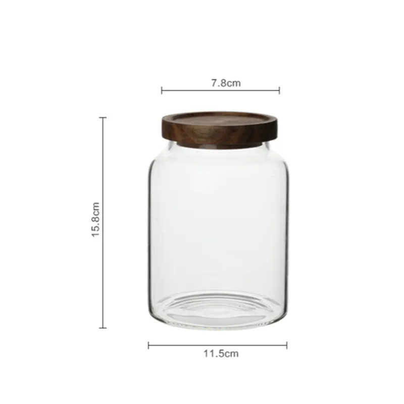 Large-capacity Transparent Gla - огляд і ціна Food Storage Glass Containers Large