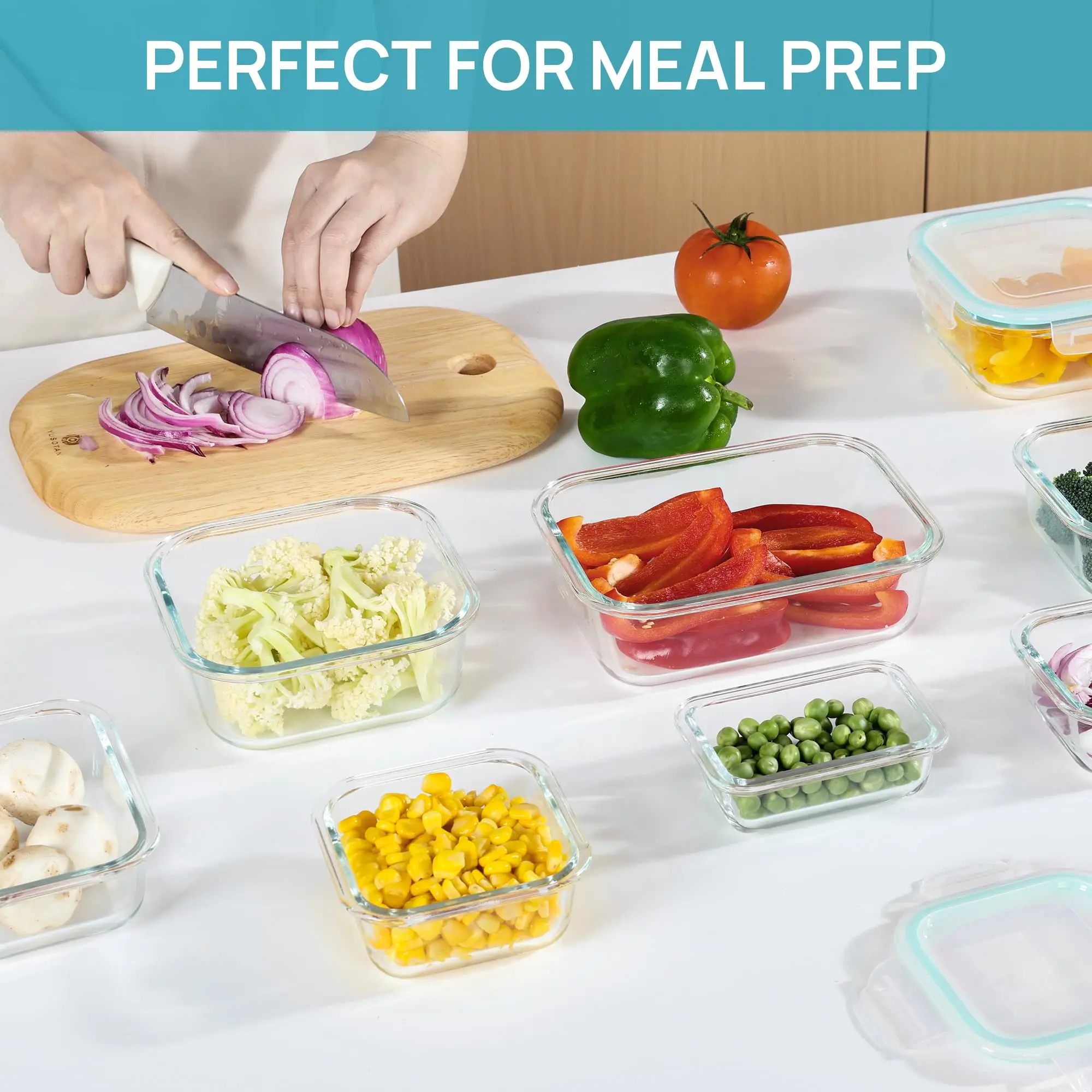 Glass Lunch Box Food Storage C - огляд і ціна Food Storage Glass Jar