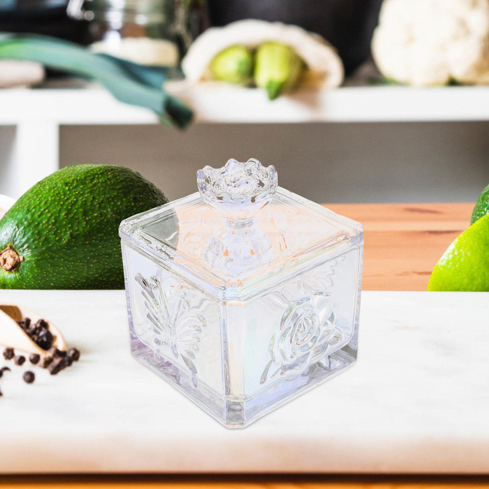 Glass Food Storage Jar with Ai - огляд і ціна Food Storage Glass Containers Large