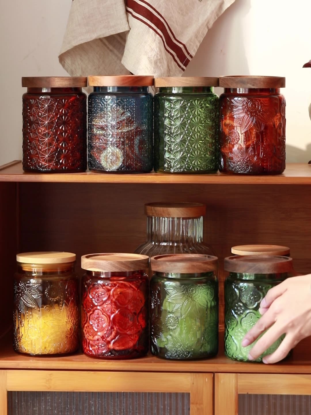 Vintage Glass Kitchen Storage  - огляд і ціна Food Storage Glass Jar