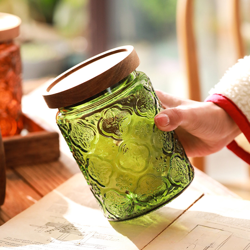 Vintage Glass Kitchen Storage  - огляд і ціна Food Storage Glass Jar