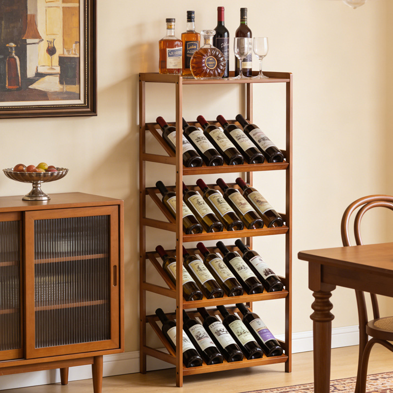 Light luxury high-end wine rac - огляд і ціна Food Storage In Cabinets