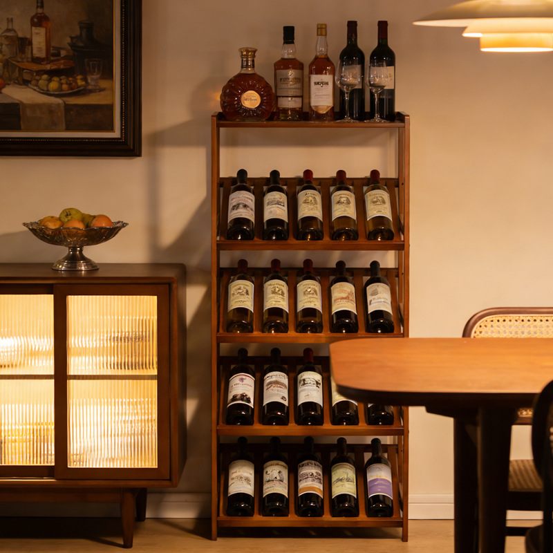 Light luxury high-end wine rac - огляд і ціна Food Storage In Cabinets